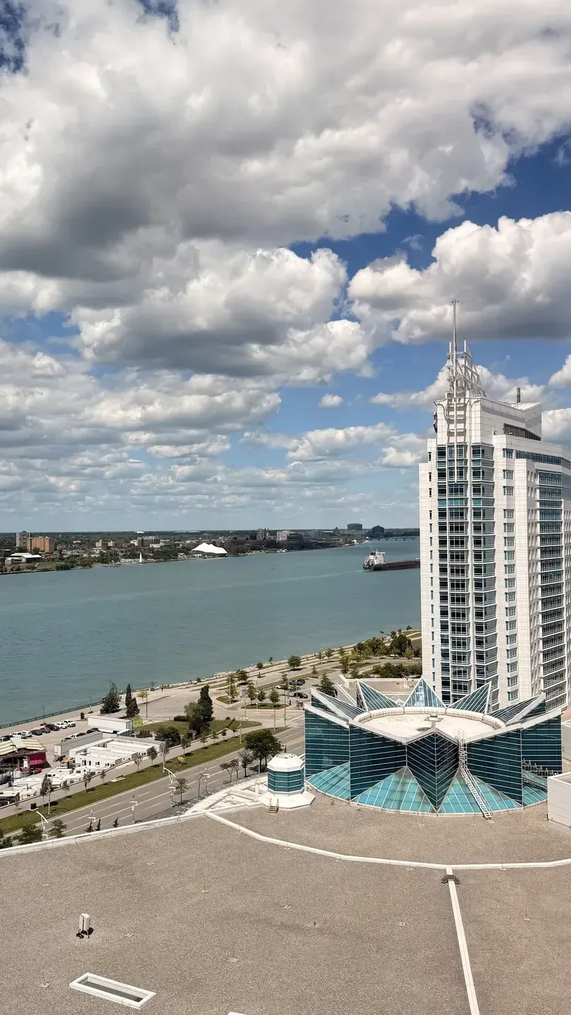 Caesars Windsor waterfront view